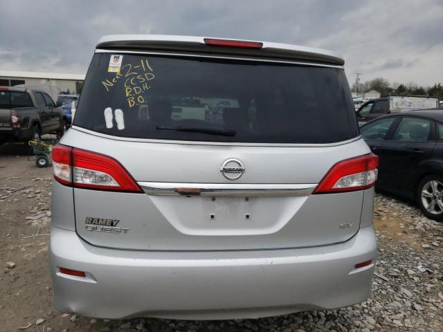 JN8AE2KP0B9008646 - 2011 NISSAN QUEST S SILVER photo 6