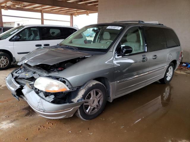 2FMDA53433BB69714 - 2003 FORD WINDSTAR SEL GRAY photo 2