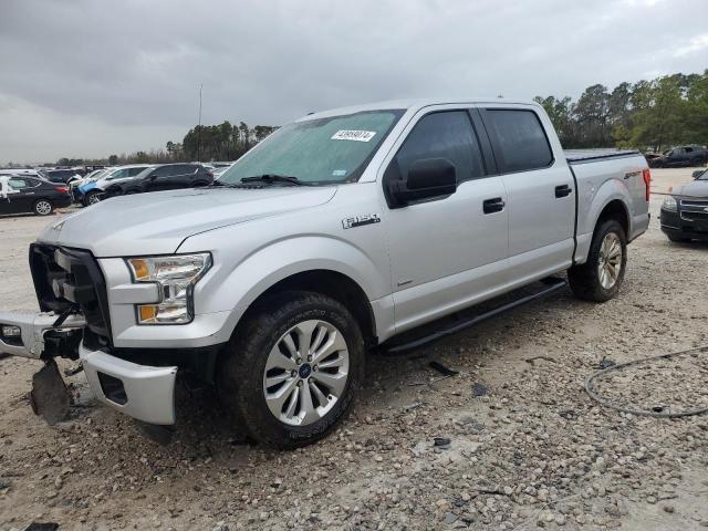 1FTEW1CP7GKE29685 - 2016 FORD F150 SUPERCREW SILVER photo 1