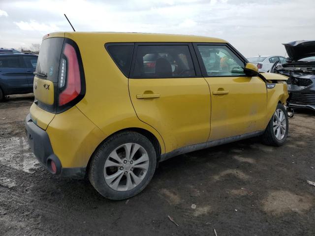 KNDJP3A5XF7185685 - 2015 KIA SOUL + YELLOW photo 3