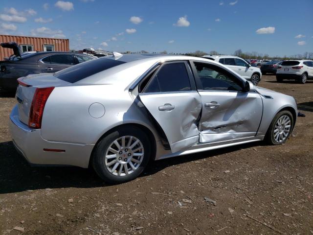 1G6DH5EY4B0166341 - 2011 CADILLAC CTS LUXURY COLLECTION SILVER photo 3