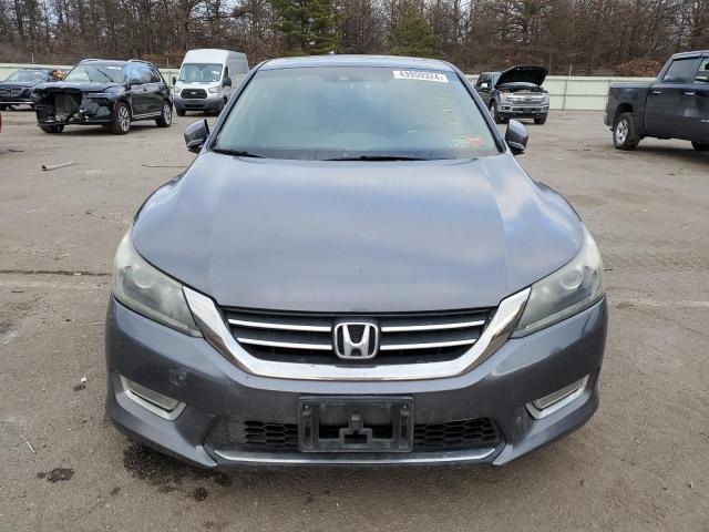 1HGCR2F85DA114928 - 2013 HONDA ACCORD EXL GRAY photo 5