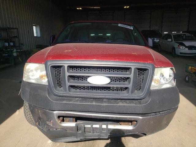 1FTRF12228KD94904 - 2008 FORD F150 RED photo 5