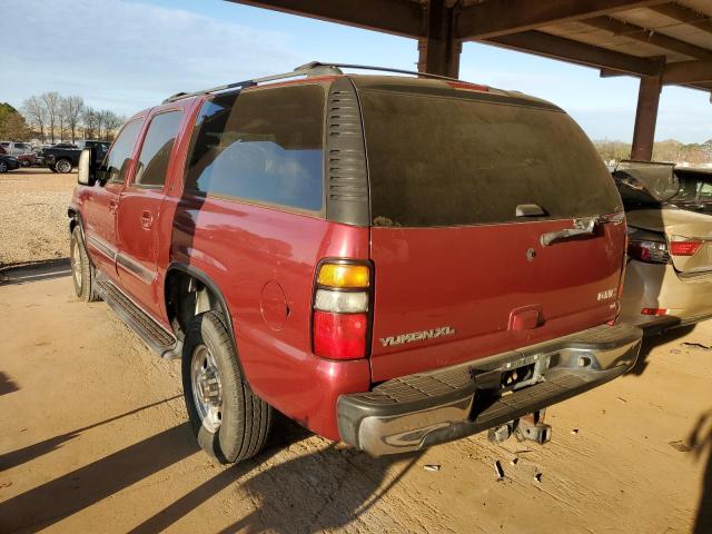 3GKGK26G06G140048 - 2006 GMC YUKON XL K2500 BURGUNDY photo 2