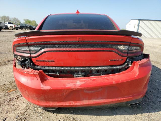 2C3CDXHG4FH768648 - 2015 DODGE CHARGER SXT RED photo 6