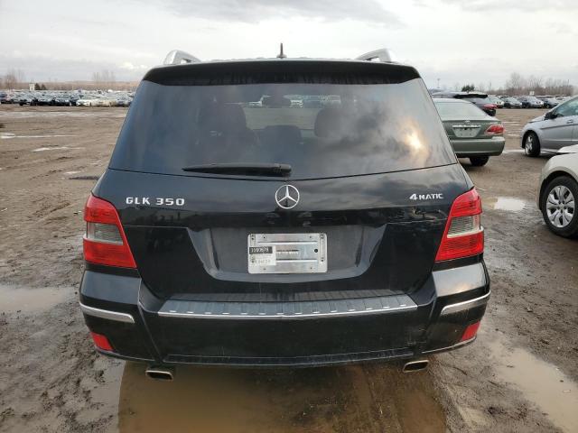 WDCGG8HBXBF684628 - 2011 MERCEDES-BENZ GLK 350 4MATIC BLACK photo 6