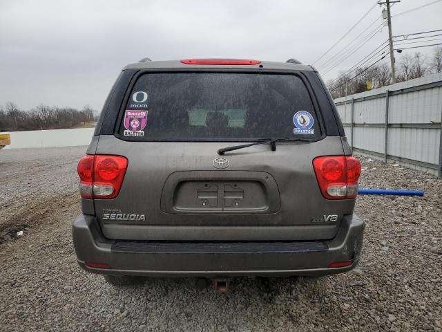 5TDZT34A97S292225 - 2007 TOYOTA SEQUOIA SR5 GRAY photo 6