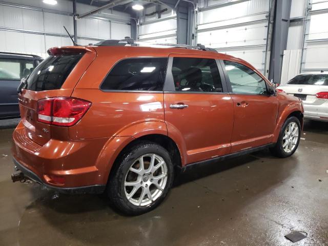 3C4PDDFG9ET126365 - 2014 DODGE JOURNEY R/T ORANGE photo 3