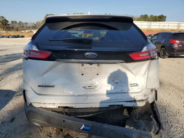 2FMPK3J91KBB66578 - 2019 FORD EDGE SEL WHITE photo 6