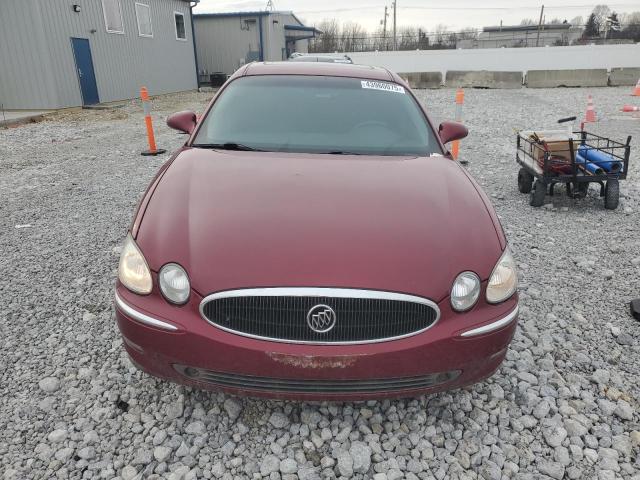 2G4WE587271191439 - 2007 BUICK LACROSSE CXS MAROON photo 5