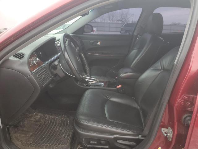 2G4WE587271191439 - 2007 BUICK LACROSSE CXS MAROON photo 7