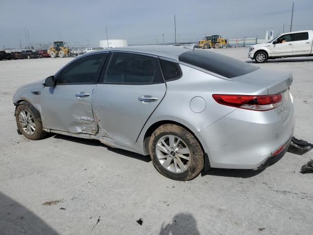 KNAGT4L37G5105566 - 2016 KIA OPTIMA LX SILVER photo 2