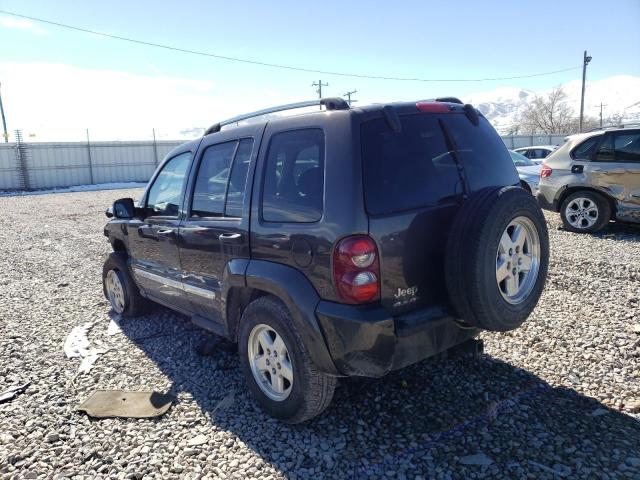 1J4GL58555W637080 - 2005 JEEP LIBERTY LIMITED GRAY photo 2