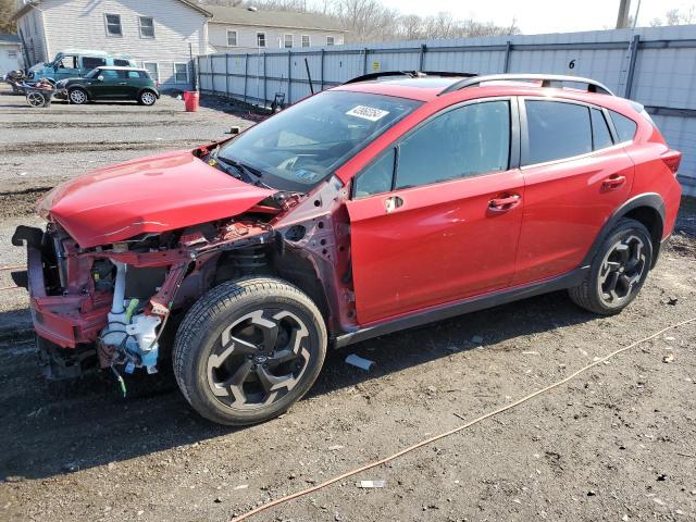 JF2GTHNC5MH245585 - 2021 SUBARU CROSSTREK LIMITED RED photo 1