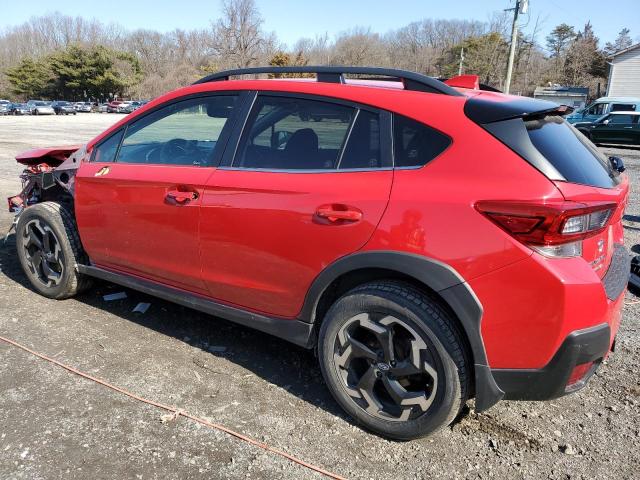 JF2GTHNC5MH245585 - 2021 SUBARU CROSSTREK LIMITED RED photo 2