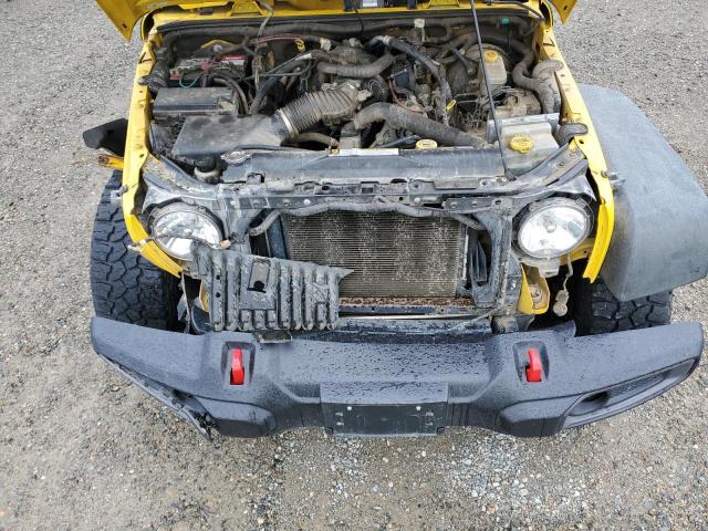 1J8GA39158L542769 - 2008 JEEP WRANGLER U X YELLOW photo 12