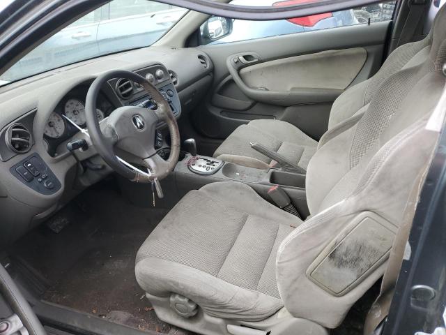 JH4DC54805S002685 - 2005 ACURA RSX GRAY photo 7