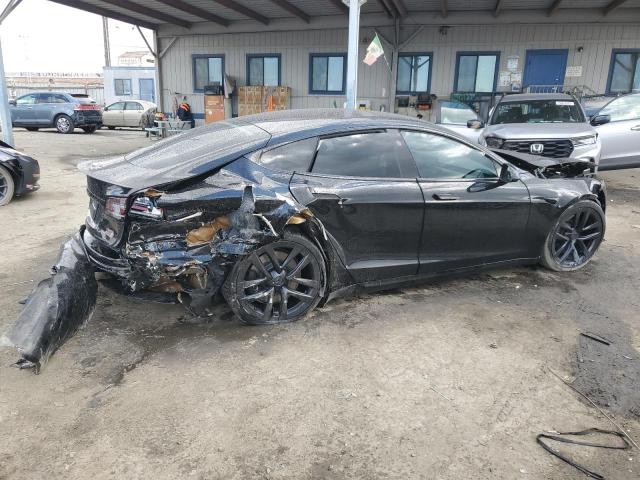 5YJSA1E63PF498778 - 2023 TESLA MODEL S BLACK photo 3