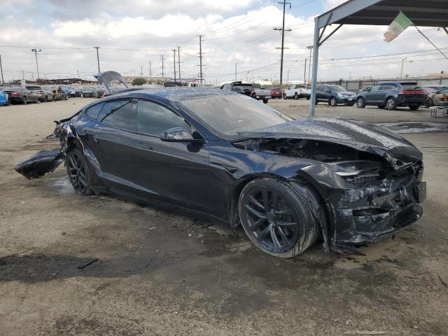 5YJSA1E63PF498778 - 2023 TESLA MODEL S BLACK photo 4