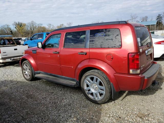 1D8GT58K27W736861 - 2007 DODGE NITRO SLT RED photo 2