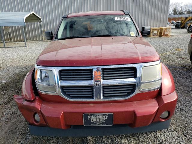 1D8GT58K27W736861 - 2007 DODGE NITRO SLT RED photo 5