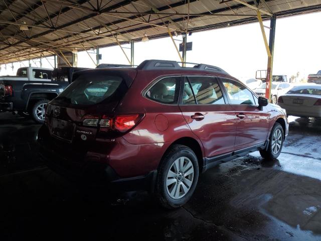 4S4BSAAC7J3203965 - 2018 SUBARU OUTBACK 2.5I BURGUNDY photo 3