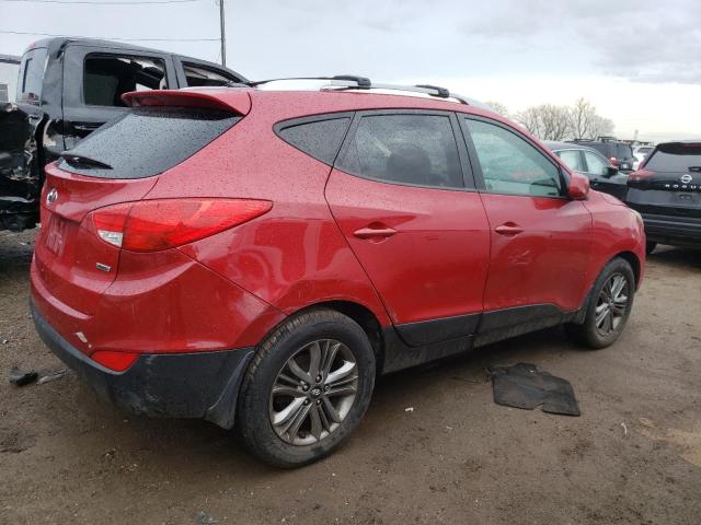 KM8JUCAGXEU871621 - 2014 HYUNDAI TUCSON GLS RED photo 3