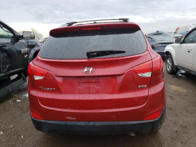 KM8JUCAGXEU871621 - 2014 HYUNDAI TUCSON GLS RED photo 6