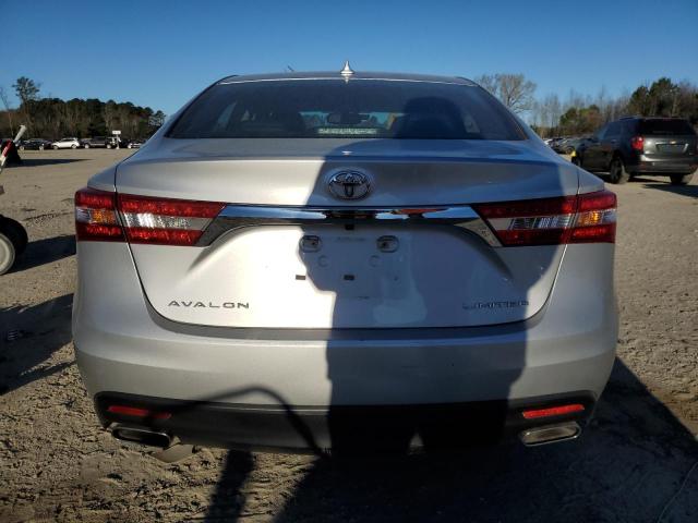 4T1BK1EB0DU072815 - 2013 TOYOTA AVALON BASE SILVER photo 6