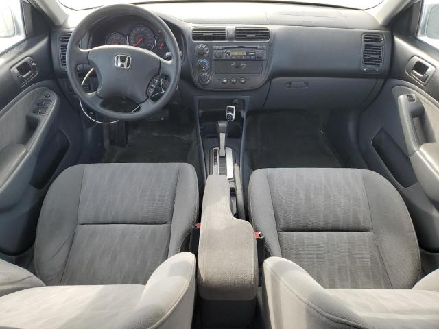 2HGES16615H005214 - 2005 HONDA CIVIC LX SILVER photo 8