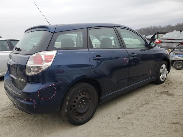 2T1KR32E27C670240 - 2007 TOYOTA MATRIX XR BLUE photo 3