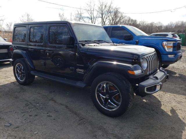 1C4HJXEN8NW196321 - 2022 JEEP WRANGLER U SAHARA BLACK photo 4
