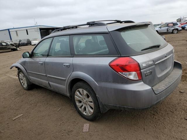 4S4BP63C084325079 - 2008 SUBARU OUTBACK 2.5XT LIMITED GRAY photo 2