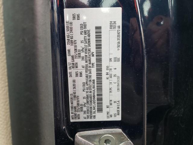 5LMCJ2D98HUL50388 - 2017 LINCOLN MKC SELECT ლურჯი ფოტო 14