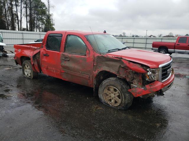 3GTP2VE30BG312830 - 2011 GMC SIERRA K1500 SLE RED photo 4