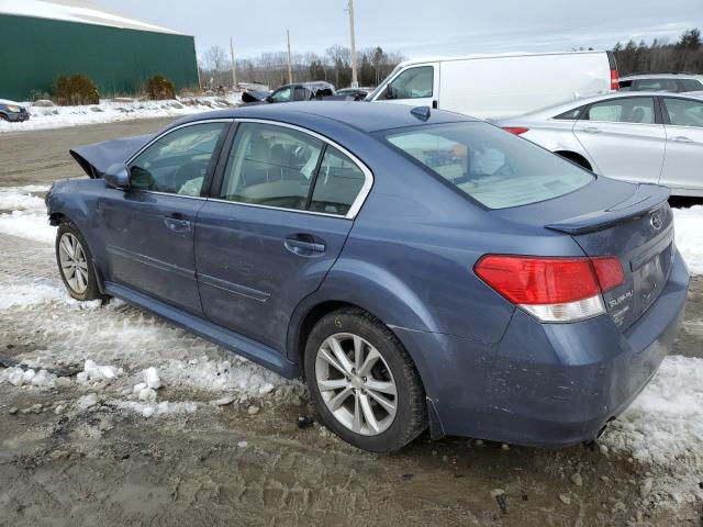 4S3BMDN68E2026018 - 2014 SUBARU LEGACY 3.6R LIMITED BLUE photo 2