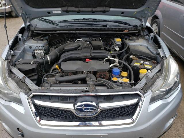 JF2GPAGC7D2854284 - 2013 SUBARU XV CROSSTR 2.0 LIMITED SILVER photo 11