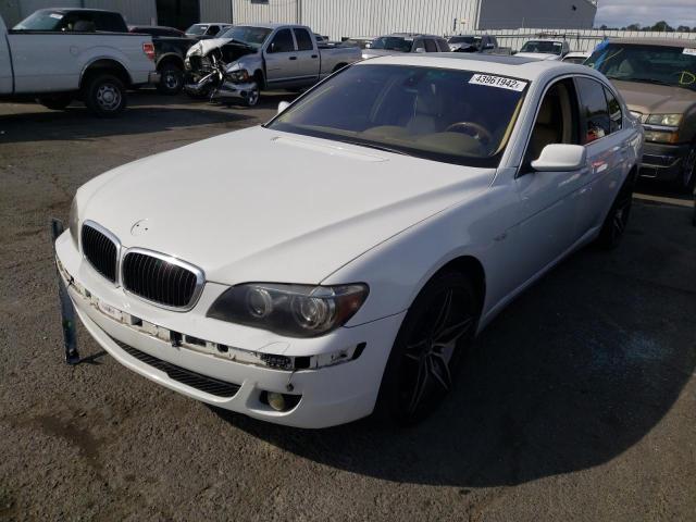 WBAHL83536DT02249 - 2006 BMW 750 I WHITE photo 2