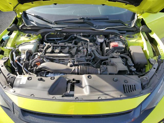 2HGFC3A53KH750313 - 2019 HONDA CIVIC SI GREEN photo 11