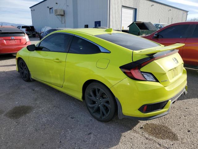 2HGFC3A53KH750313 - 2019 HONDA CIVIC SI GREEN photo 2