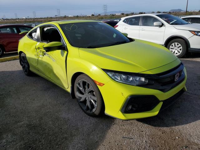 2HGFC3A53KH750313 - 2019 HONDA CIVIC SI GREEN photo 4