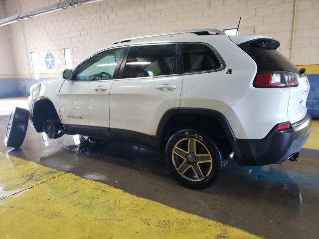 1C4PJLCX9KD347697 - 2019 JEEP CHEROKEE LATITUDE WHITE photo 2