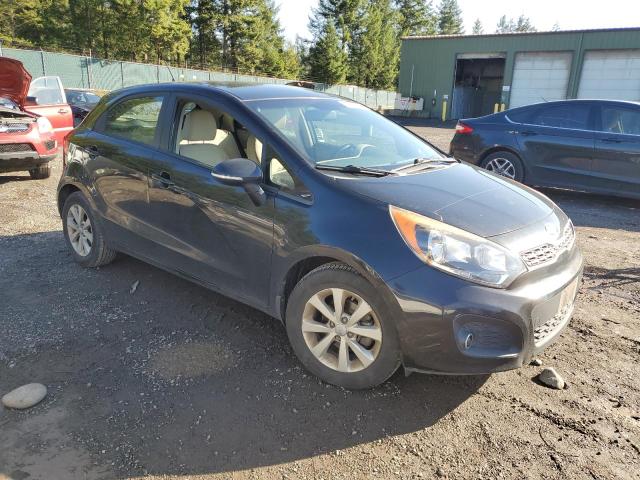 KNADN5A31D6172403 - 2013 KIA RIO EX BLACK photo 4