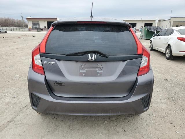 3HGGK5H59HM706013 - 2017 HONDA FIT LX GRAY photo 6