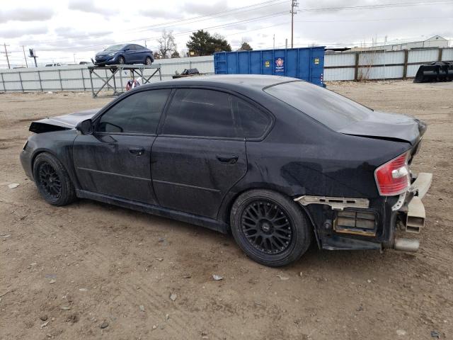 4S3BL676576201249 - 2007 SUBARU LEGACY GT LIMITED BLACK photo 2