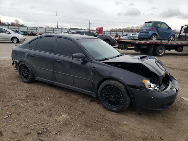 4S3BL676576201249 - 2007 SUBARU LEGACY GT LIMITED BLACK photo 4