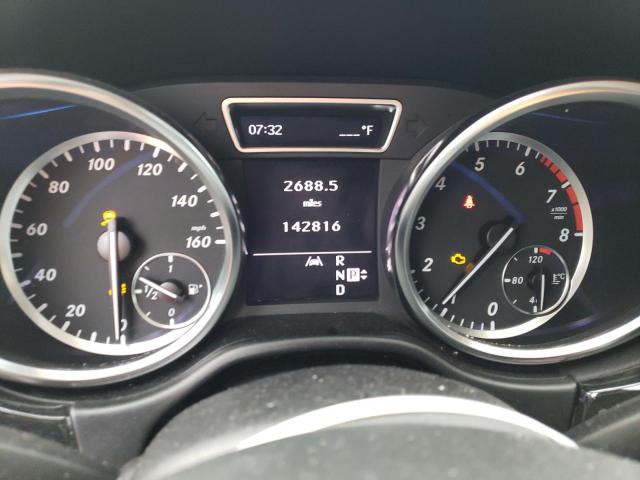 4JGDA5HB6CA052213 - 2012 MERCEDES-BENZ ML 350 4MATIC WHITE photo 9