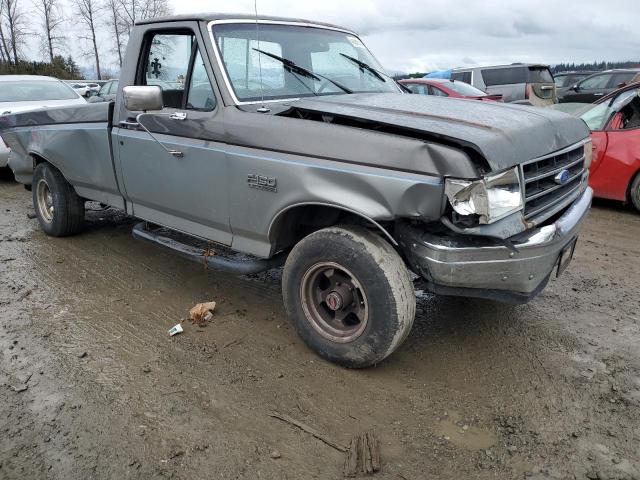 1FTEF14Y3KPA95836 - 1989 FORD F150 SUPER GRAY photo 4