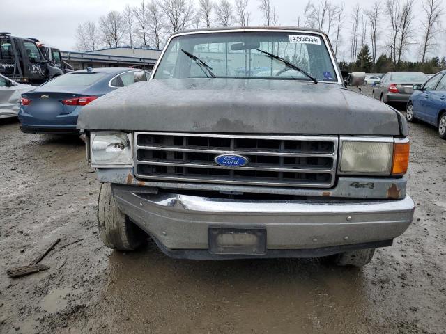 1FTEF14Y3KPA95836 - 1989 FORD F150 SUPER GRAY photo 5