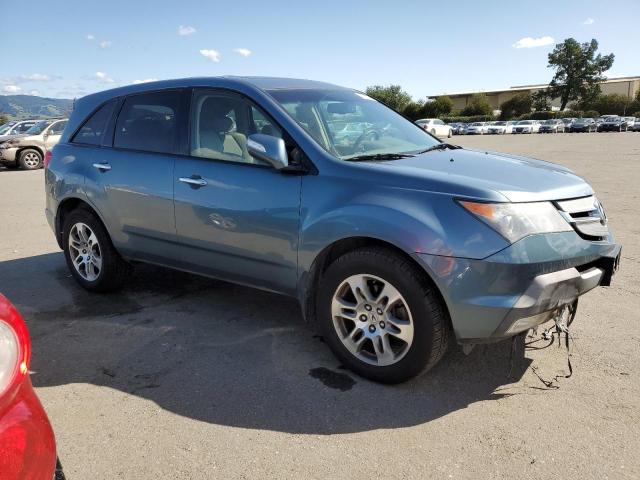 2HNYD28338H538856 - 2008 ACURA MDX TECHNOLOGY TEAL photo 4